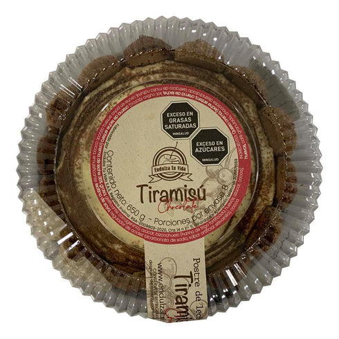 postre endulza tu vida 650g tiram/choc
